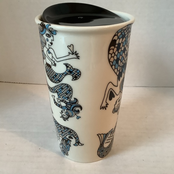 Starbucks 2015 Las Vegas Siren Mermaid Ceramic Mug Travel Tumbler 12 oz. - Picture 5 of 10